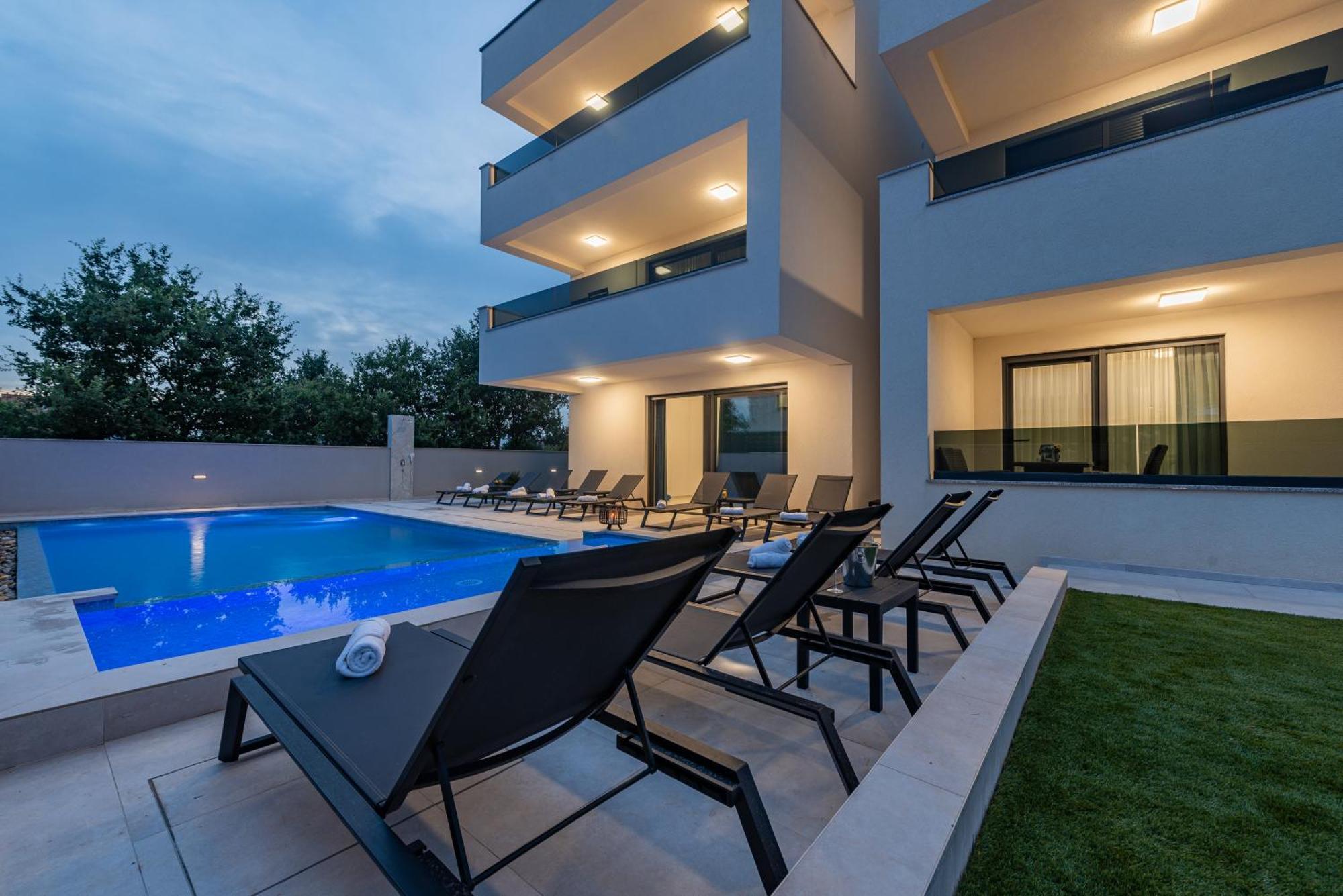 Apartments Menalo Elegance Zaton  Exteriér fotografie