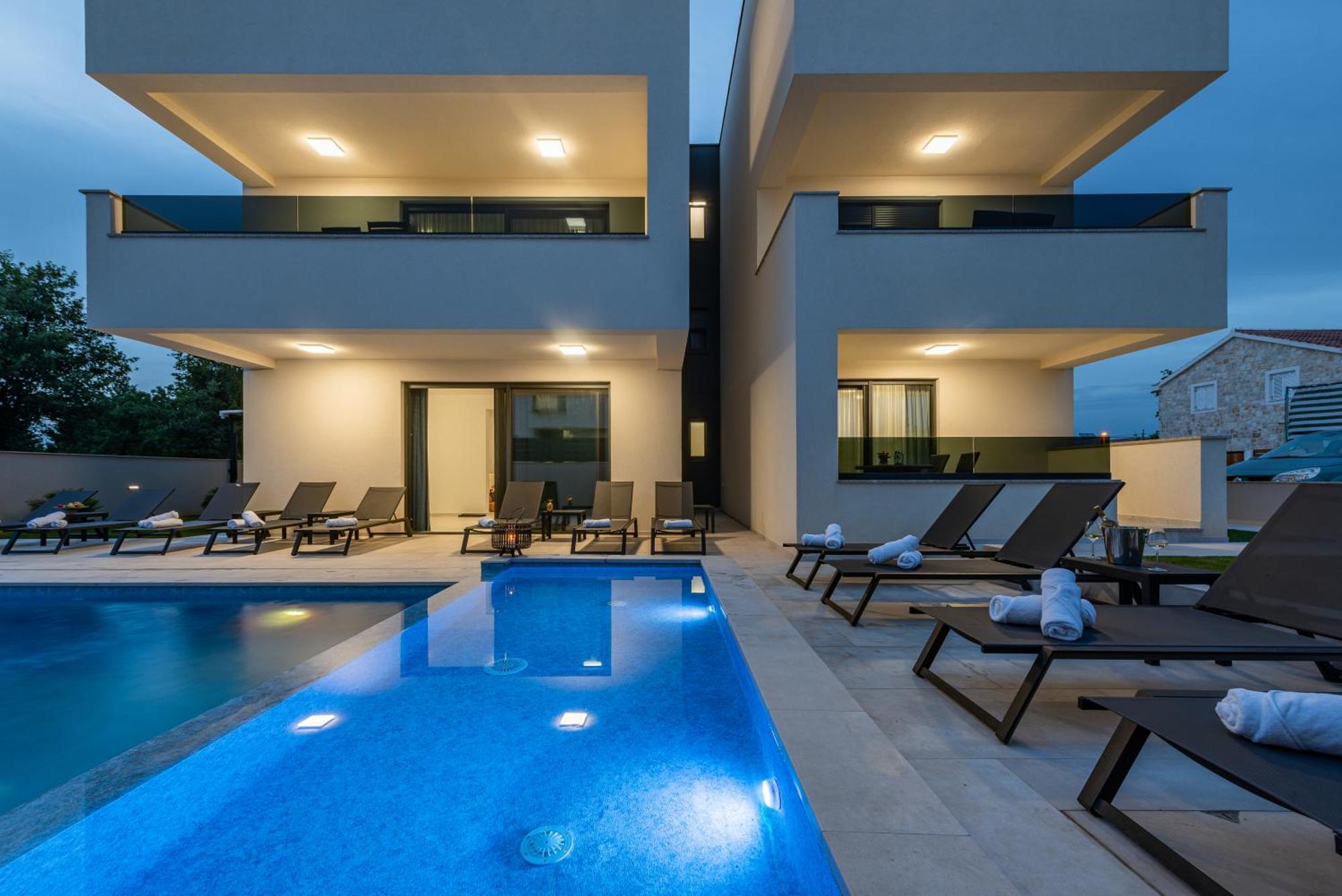 Apartments Menalo Elegance Zaton  Exteriér fotografie