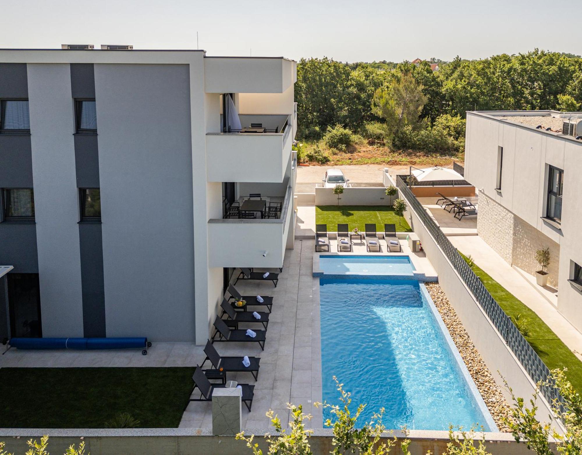 Apartments Menalo Elegance Zaton  Exteriér fotografie