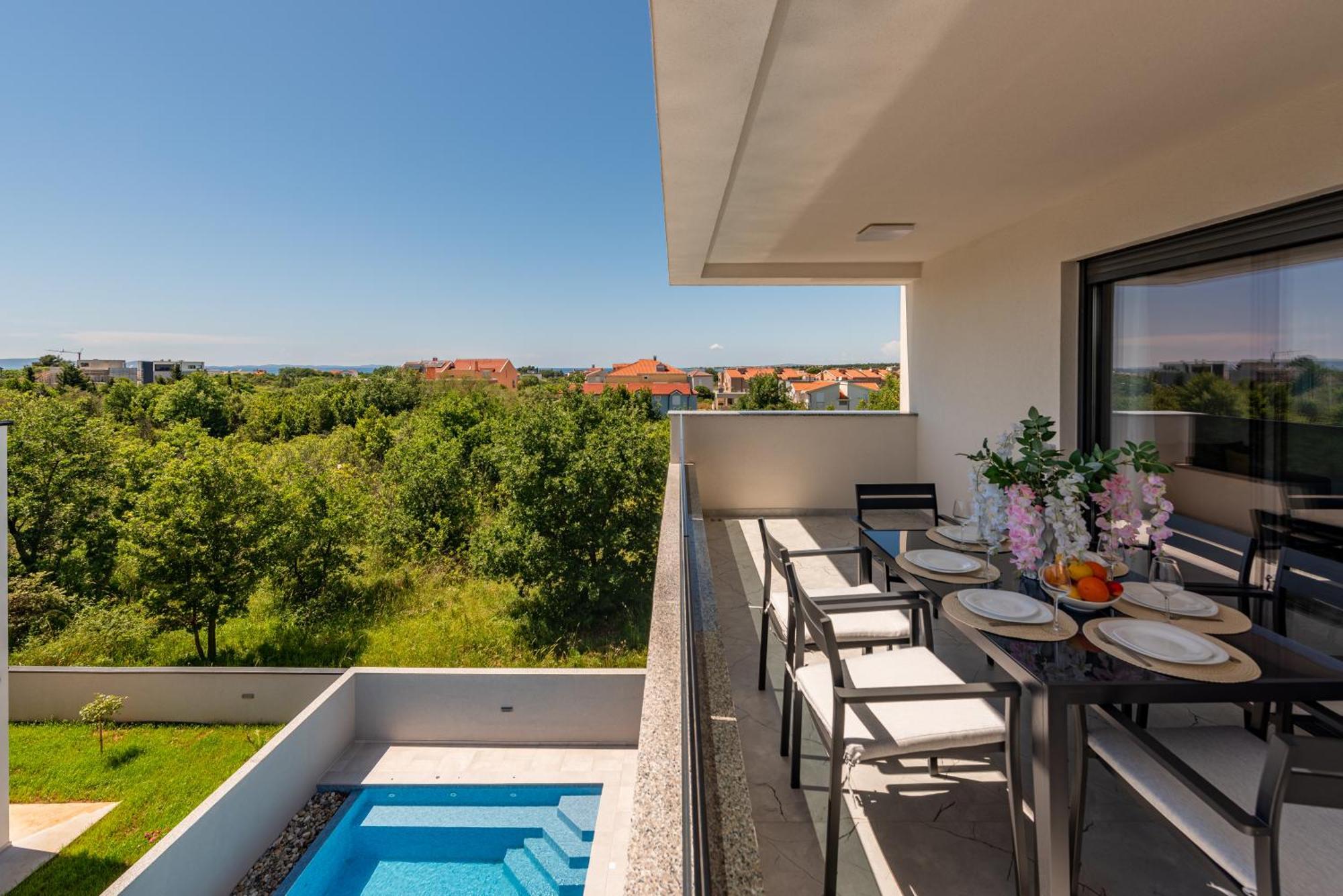 Apartments Menalo Elegance Zaton  Exteriér fotografie